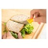 Zyliss 4" Sandwich Knife Orange: Ergonomic Serrated Blade, Dishwasher-Safe, Stainless Steel, Kitchen Utility Knife - 4 of 4
