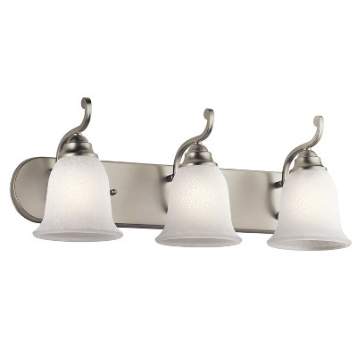 3 bulb bathroom light fixture
