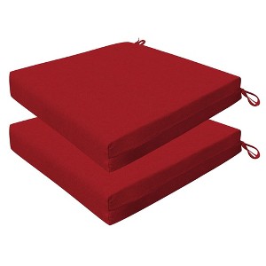 Honeycomb Outdoor Premium Dining Seat Cushion  (2-Pack) - 1 of 4