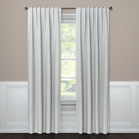 Small Check Curtain Panels - Threshold™ : Target