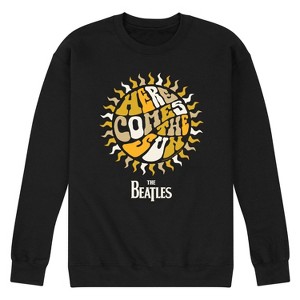 Men's - The Beatles - Here Comes The Sun-Men's Crew Fleece Sweatshirt Graphic Fleece Sweatshirt - 1 of 4