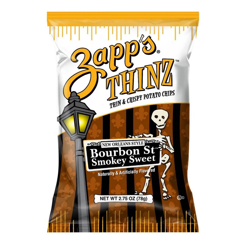 Zapp&#39;s Thinz Bourbon St. Smokey Sweet - 2.75oz, 1 of 6