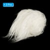 Unique Bargains DIY Crafts Halloween Gnome Beard Fluffy Plush Faux Fur Ribbon - 3 of 4