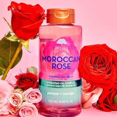 Tree Hut Moroccan Rose Foaming Gel Body Wash - 18 fl oz_4