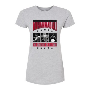 Women's - Muhammad Ali - Boxing Fitted Graphic T-Shirt - 1 of 2