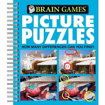 Brain Games - Picture Puzzles #4: How Many Differences Can You Find? - by  Publications International Ltd & Brain Games (Spiral Bound)