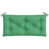 Aghana Digitals Green Oxford Fabric Garden Bench Cushion - Water-Resistant, Non-Slip, Breathable - 4 of 4