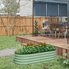 Outsunny Galvanized Raised Garden Bed Kit, Metal Planter Box with Safety Edging - 3 of 4
