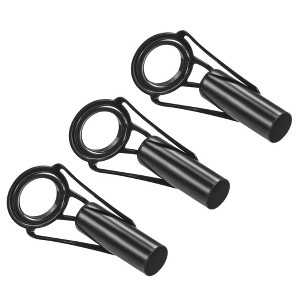 Unique Bargains Tube Dia Fishing Rod Tips Repair Kit Stainless Steel Ring Guide - 1 of 4