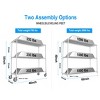 FONTOI Metal Storage Shelves, Adjustable Heavy Duty Shelving Unit, Standing Storage Rack Shelf Organizer - 3 of 4