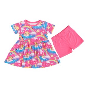Birdie Bean Care Bears Baby™ Summer Fun Peplum Set - 1 of 4