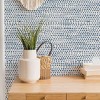 Tempaper & Co. 15 sq ft Moire Dots Peel and Stick Wallpaper Blue - 2 of 4