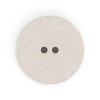 Dritz 23mm Recycled Hemp Round Floral Buttons Light Gray: Sewing Fasteners, Plastic, 6 Pieces, Art & Stationery - 4 of 4
