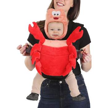 HalloweenCostumes.com One Size Fits Most   Disney Little Mermaid Sebastian Baby Carrier Cover,
