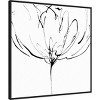 30" x 30" Whisper II Flower by Lesia Binkin Framed Canvas Wall Art Print - Amanti Art: Modern Botanical Decor - 2 of 4