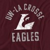 Men's University of Wisconsin La Crosse Official La Crosse Eagles Logo T-Shirt Maroon - 2 of 4