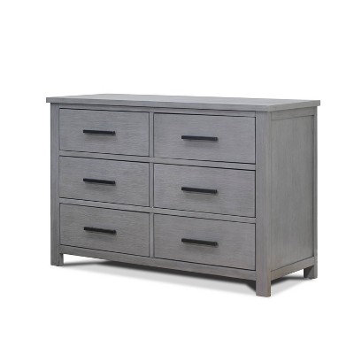 Image of Sorelle Westley 6-Drawer Double Dresser - Gray