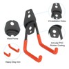 Unique Bargains Heavy Duty Hanging Ladder Bike Garage Storage Utility Hooks 4 Pcs - 4 of 4