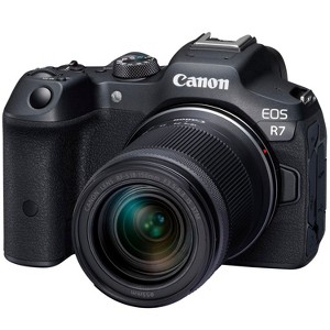 Canon EOS R7 Mirrorless APS-C Camera + RF-S 18-150MM F3.5-6.3 IS STM Lens 5137C009 - 1 of 4