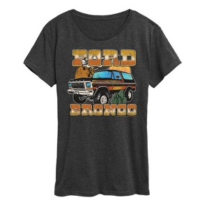 Women's - Ford - Vintage Bronco Desert Short Sleeve Graphic T-Shirt - 1 of 4