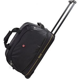 Generic Travel Rolling Duffle Bag with Wheels 22 inch Duffel Bag with Wheels Carry On Luggage - 1 of 4