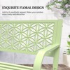 Karl Home | 50 in. Metal Outdoor Bench (7 colors available) - 4 of 4