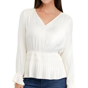 Women's Rouched Waist Top - current air - 1 of 3