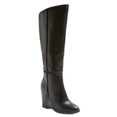 target black knee high boots