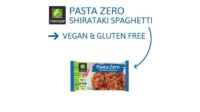 Nasoya Gluten Free Vegan Zero Spaghetti Shaped Shirataki - 8oz, 2 of 7, play video