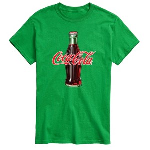 Men's - Coca-cola - Coke Bottle Logo Short Sleeve Graphic T-Shirt - 1 of 3