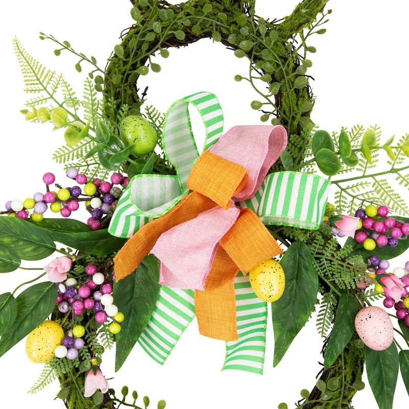 Northlight Twig and Vine Easter Bunny Artificial Wreath - 23", 5 of 12