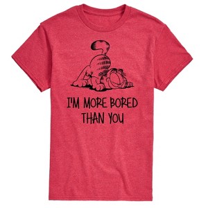 Men's - Garfield - More Bored Than You Short Sleeve Graphic T-Shirt - 1 of 4