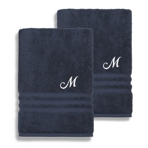 Linum Home Textiles 100% Turkish Cotton 2PC Denzi Bath Towel Set - 1 of 1