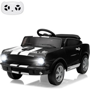 12V Kids Electric Ride-On Car with Parent Remote Control,LED Lights, Bluetooth Music, MP3 Player - 1 of 4