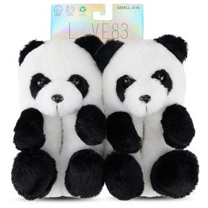 Love 83 3D Plush & Comfy Panda Bear Novelty Slipper - Makes A Great Holiday & Birthday Present - 1 of 4