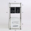 JANSNO Laundry Hamper  with 4 Removable Bags for Organizing Clothes - 4 of 4