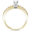 Pompeii3 1ct Yellow Gold Diamond Engagement Ring 14K - 2 of 4
