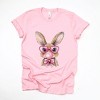 Bunny Sunglasses Bubblegum - Women's Short Sleeve Graphic T-Shirt - 2 of 4