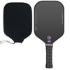 Aukfa Carbon Fiber Pickleball Paddle – Cold Pressed, 16mm Polypropylene Core, Fabric Surface, Elongated Shape - 2 of 4