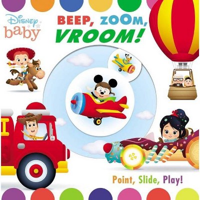 Disney Baby: Beep, Zoom, Vroom! - by Maggie Fischer (Board Book)