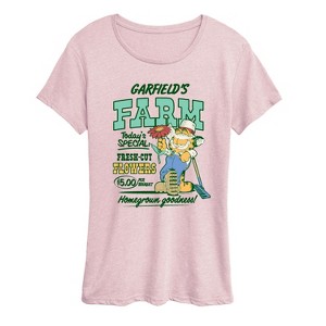 Women's - Garfield - Garfields Farm Short Sleeve Graphic T-Shirt - 1 of 3