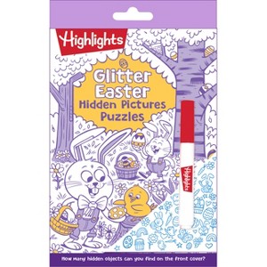 Glitter Easter Hidden Pictures Puzzles - (Highlights Fun to Go) (Paperback) - 1 of 1