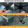Garvee 12x12ft Pop-Up Gazebo Screen Tent,6-Sided Canopy Sun Shelter with Portable Carry Bag, Oxford Cloth for Patio, Lawn, and Backyard - 3 of 4