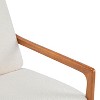 Sapphtopaz Modern Accent Chair with High Back Upholstered Comfy Armchairs with Solid Wood Frame Reading Lounge Chairs for Living Room, Bedroom - 2 of 4