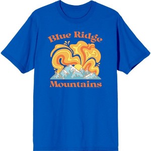Adventure Society Blue Ridge Mountains Men's Short Sleeve Tee - 1 of 2