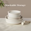 FONTOI 12 pcs Pots and Pans Set, Nonstick Kitchen Induction Cookware Suit with Detachable Handle, Dishwasher Oven Safe Cook, Beige, 10.2"*10.2"*3.1" - 3 of 4