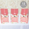 Big Dot of Happiness Girl Little Pumpkin - Fall Birthday or Baby Shower Gift Favor Bags - Party Goodie Boxes - Set of 12 - 2 of 4