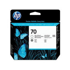 HP Inc. 70 Gloss Enhancer and Gray DesignJet Printhead, C9410A - 1 of 4
