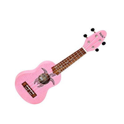 Ortega Guitars Keiki K1 Series Sopranino Ukulele with Turtle Etching