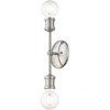 Livex Lighting Lansdale 2 - Light Vanity in  Brushed Nickel - 3 of 4